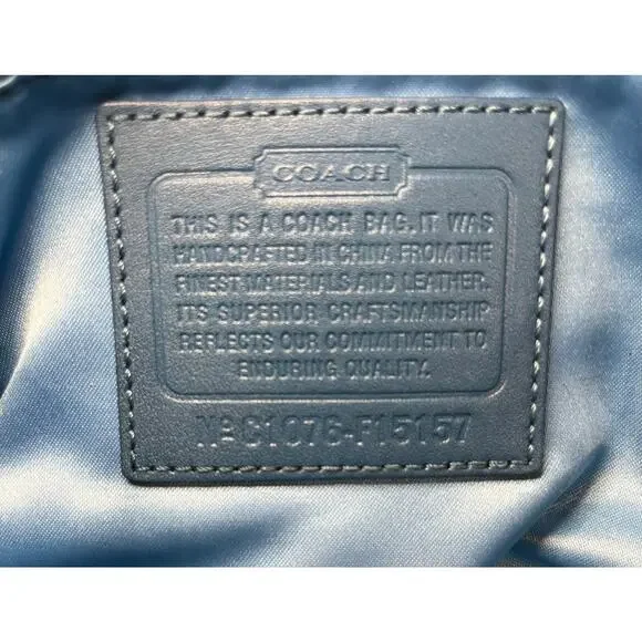 Y2K Coach F15157 Gallery Horse & Carriage Tote & Turnlock Checkbook Wallet - Picture 15 of 16